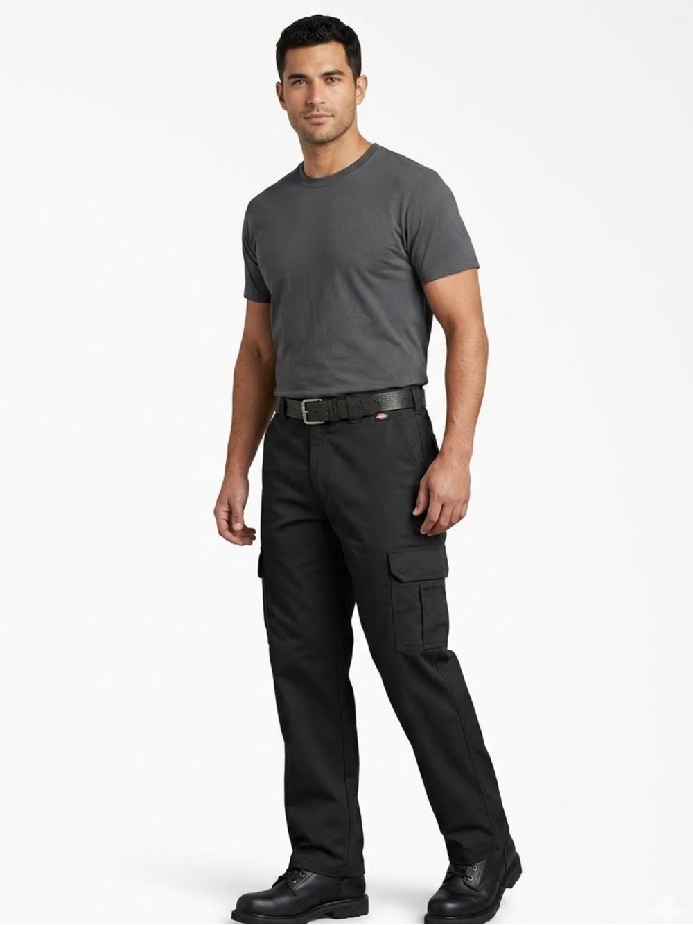 Dickies Men’s black cargo utility pants 40x32